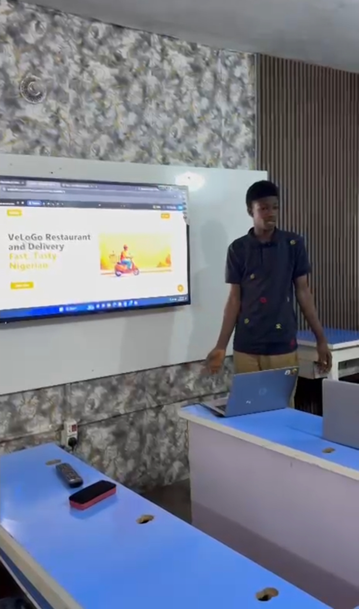 AI students delivered an outstanding capstone project pitch